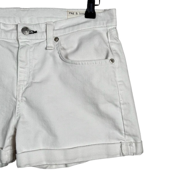 RAG & BONE 3” Cuffed Denim Shorts - Picture 4 of 9